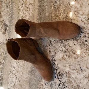 Marc Fisher Mfzen Studded Suede Booties 9.5